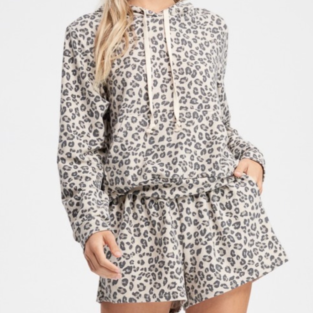 Leopard Lounge Set